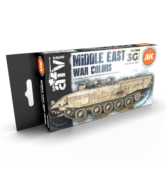 3GEN MIDDLE EAST WAR COLORS