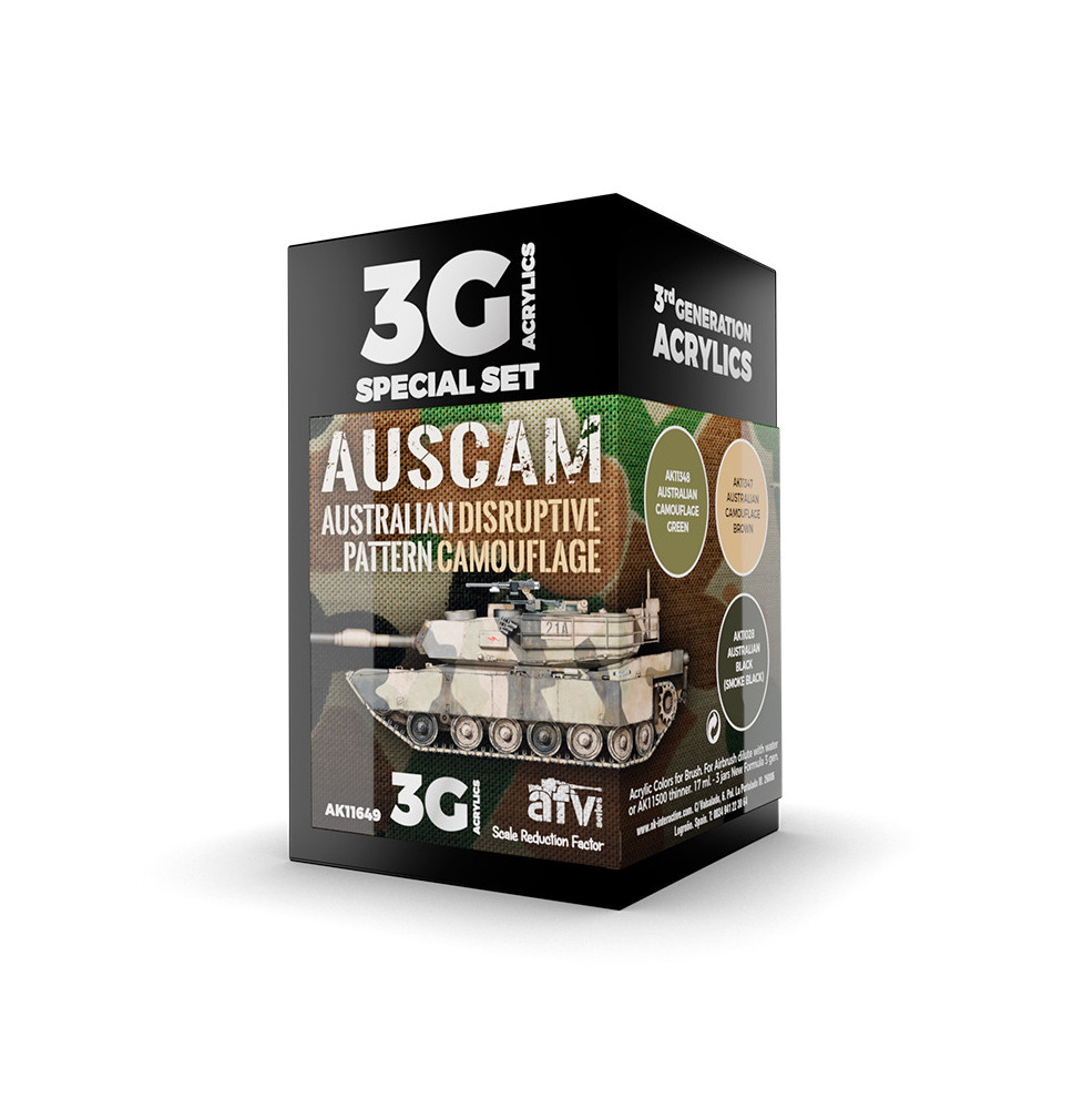 3GEN AUSCAM COLORS SET