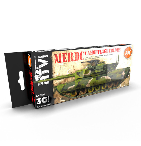 3GEN MERDC CAMOUFLAGE COLORS