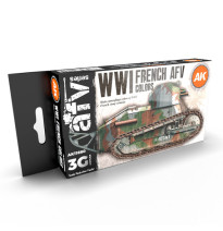 3GEN WWI FRENCH COLORS