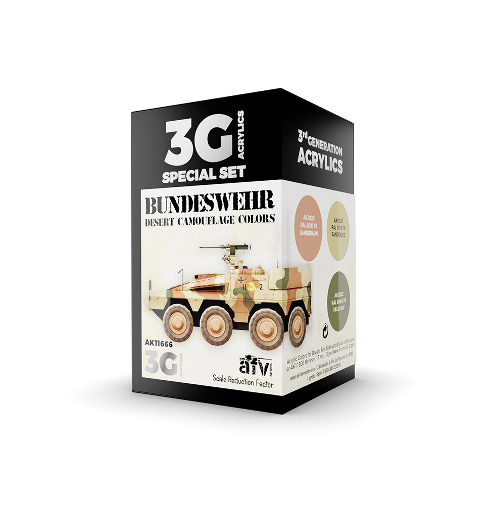 3GEN BUNDESWEHR DESERT COLORS