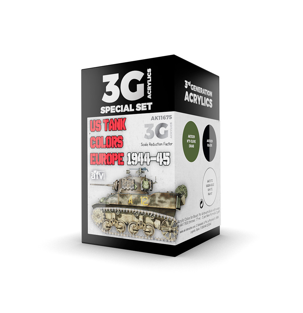 3GEN US TANK COLORS EUROPE 1944-45