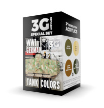 3GEN WWI GERMAN TANK COLORS