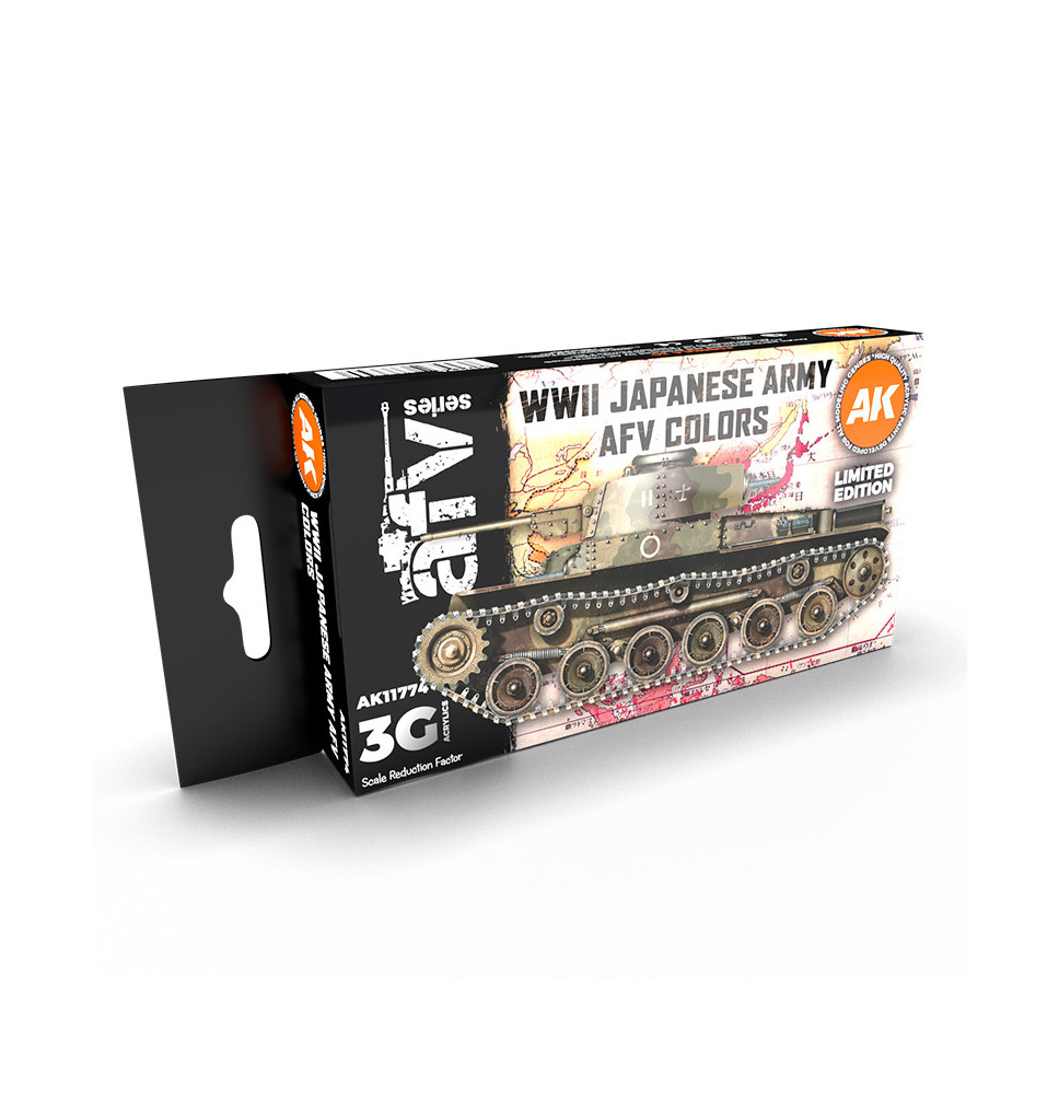 3GEN WWII Japanese Army AFV Colors SET