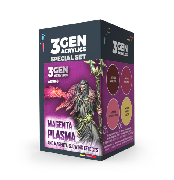 3GEN WARGAME COLOR SET MAGENTA PLASMA AND GLOWING EFFE