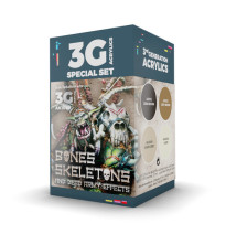 3GEN WARGAME COLOR SET BONES AND SKELETONS.
