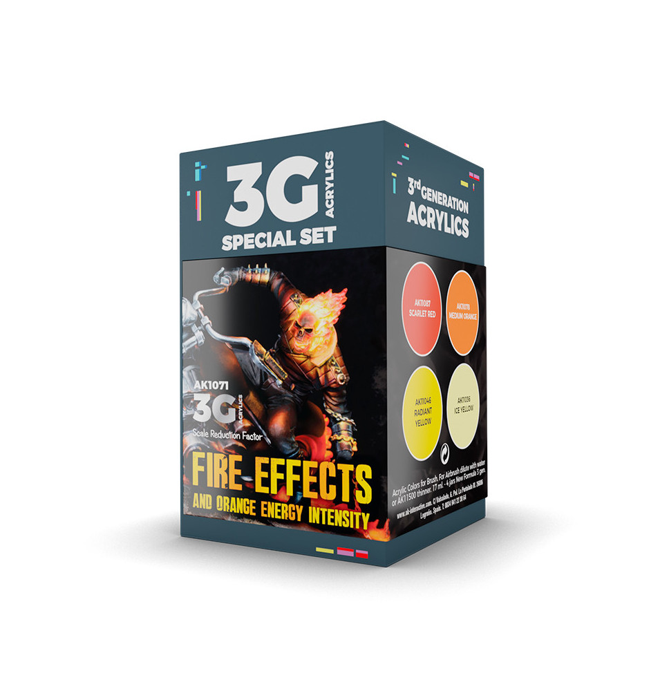 3GEN WARGAME COLOR SET FIRE EFFECTS.