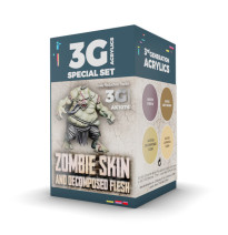 3GEN WARGAME COLOR SET ZOMBIE SKIN