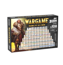 3GEN WARGAME PAINT IT ALL BOX 108 COLORS EN