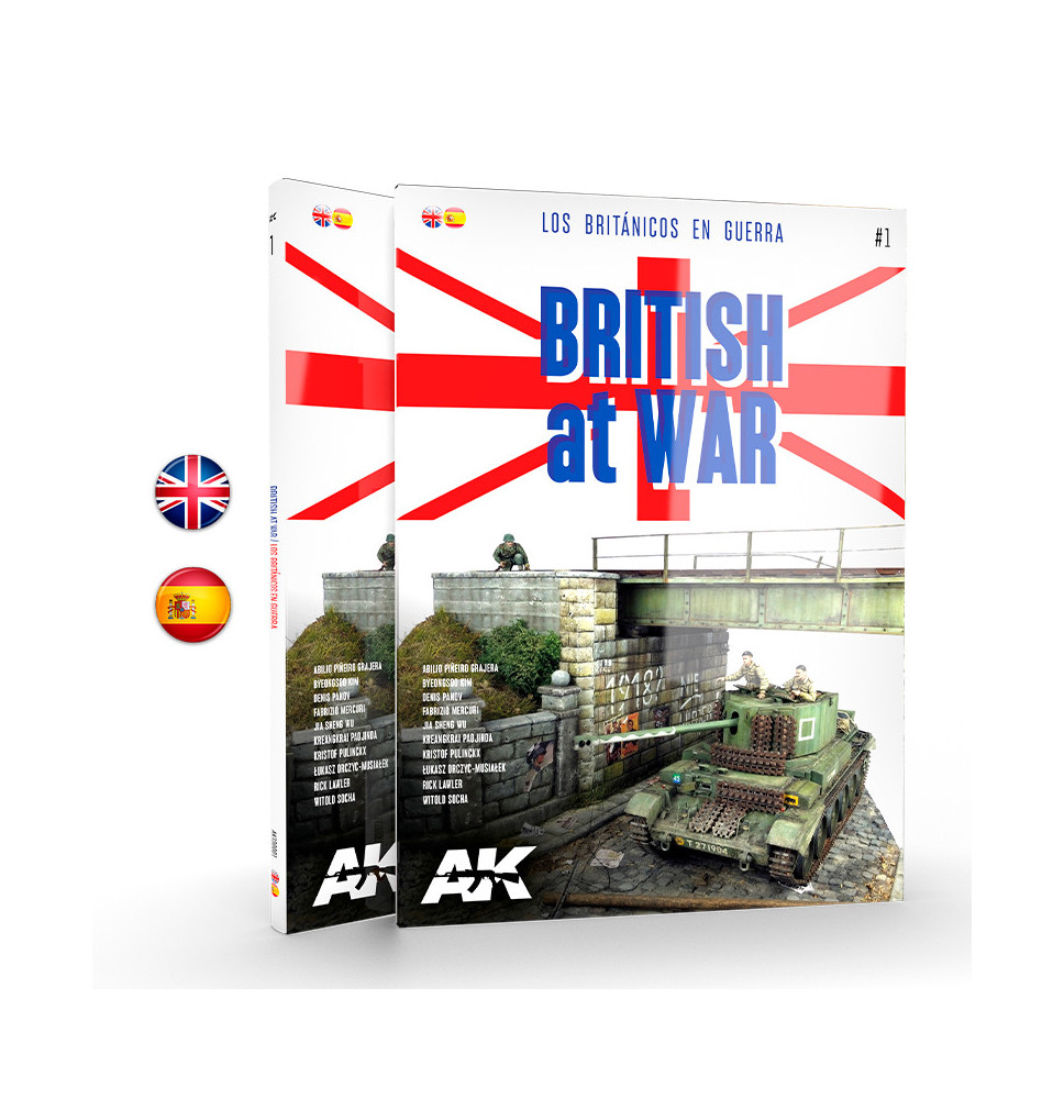 BRITISH AT WAR - LOS BRITÁNICOS EN GUERRA - Bilingüe - VOL I