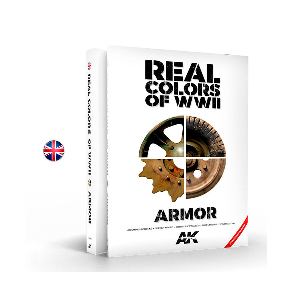 REAL COLORS OF WWII ARMOR New 2nd Extended Update Version -English