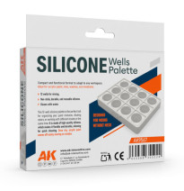 Silicone Wells Palette