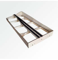 Modul rovný zhlaví dvojkolejné stanice 120 cm – čela B96 a stanice