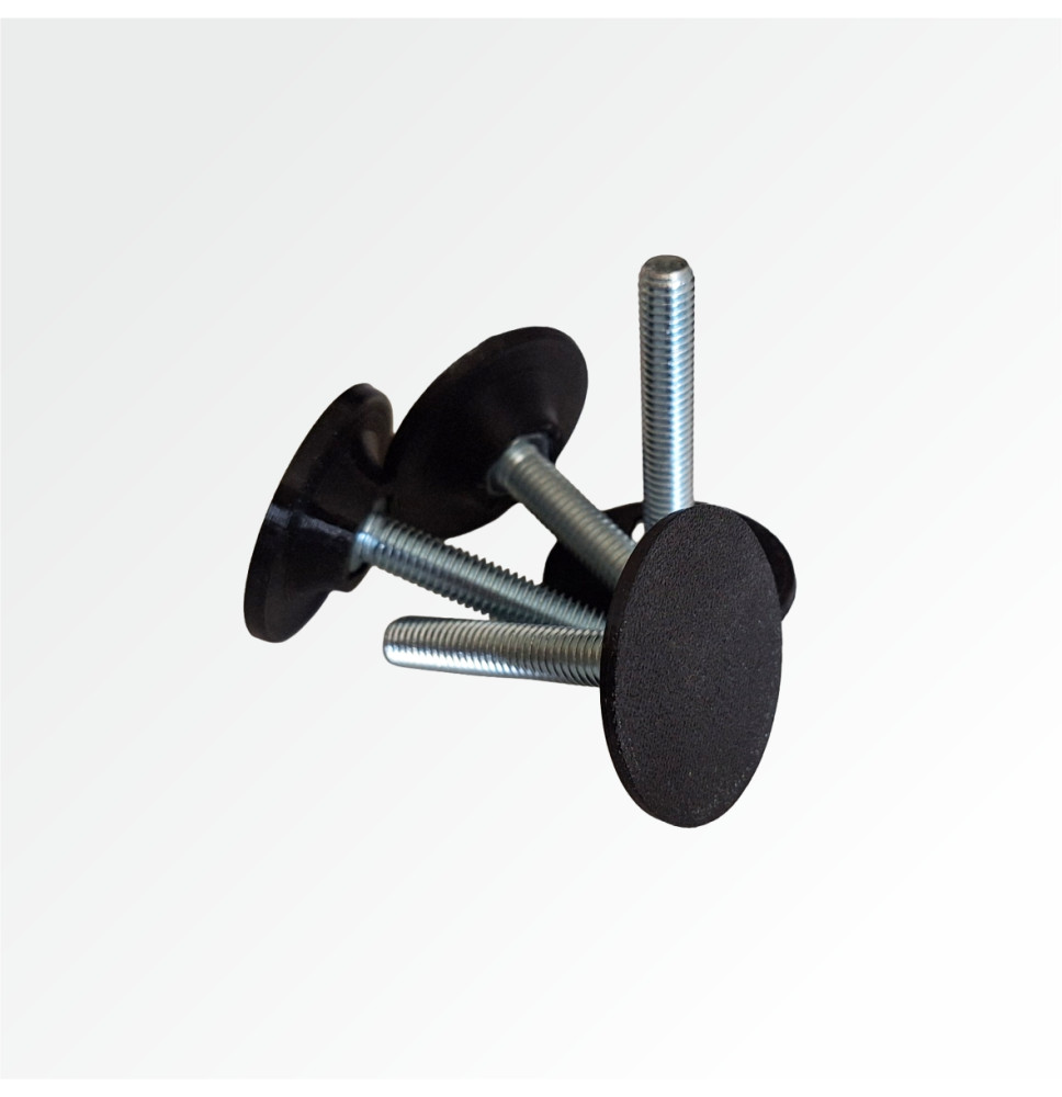 Stavitelné šrouby pro hliníkové nohy