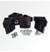 Držák nohou pro podklad pro kolejiště