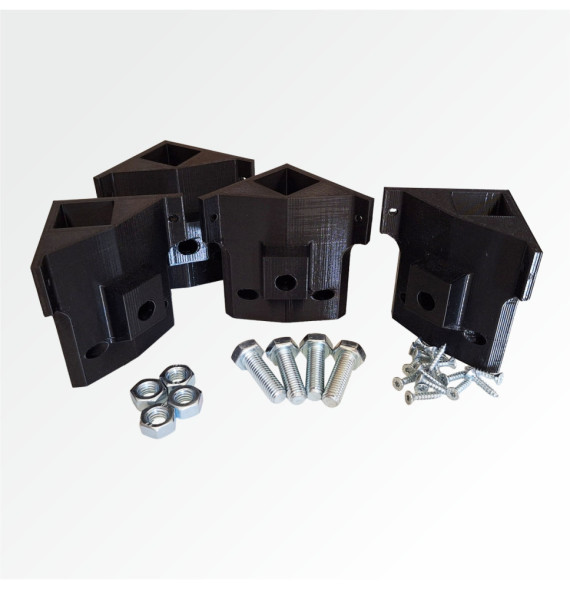 Držák nohou pro podklad pro kolejiště