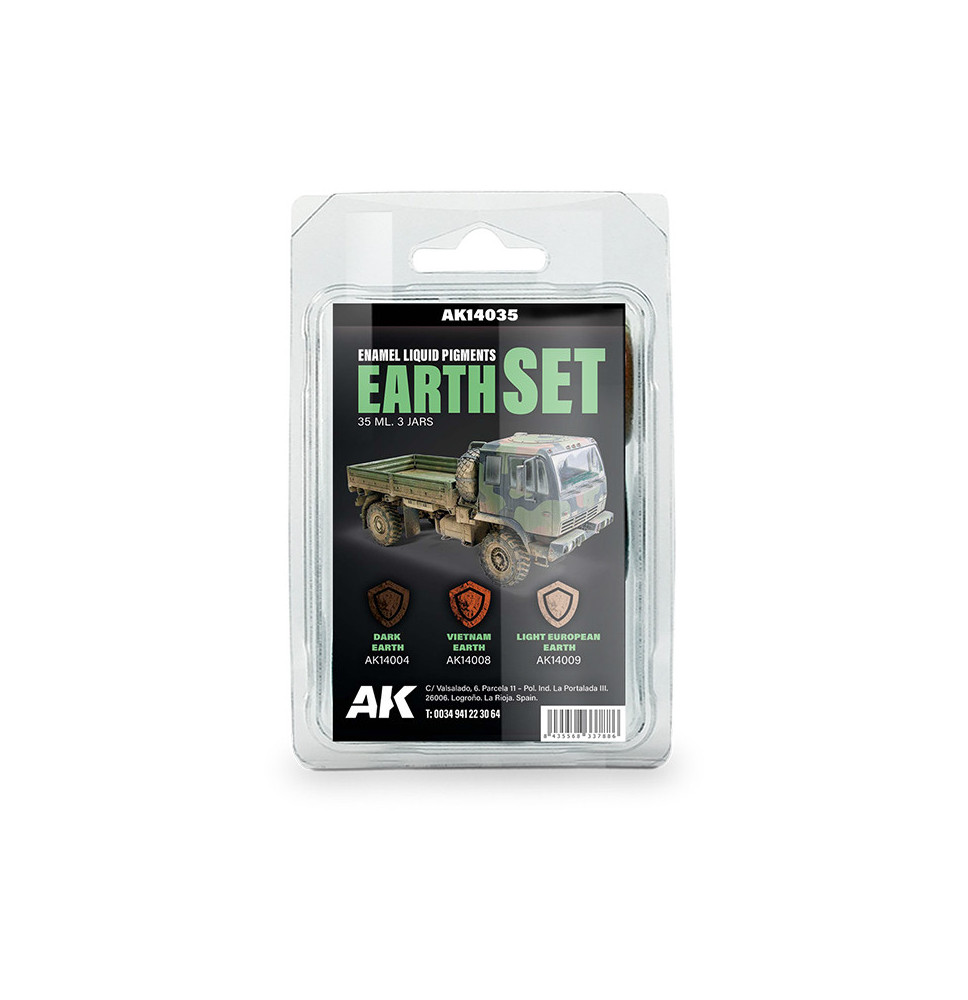 EARTH SET - Liquid Pigment