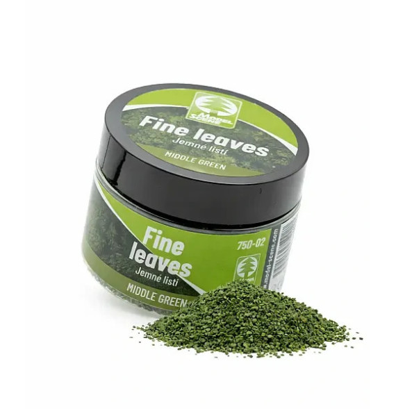 Jemné listí – středně zelené