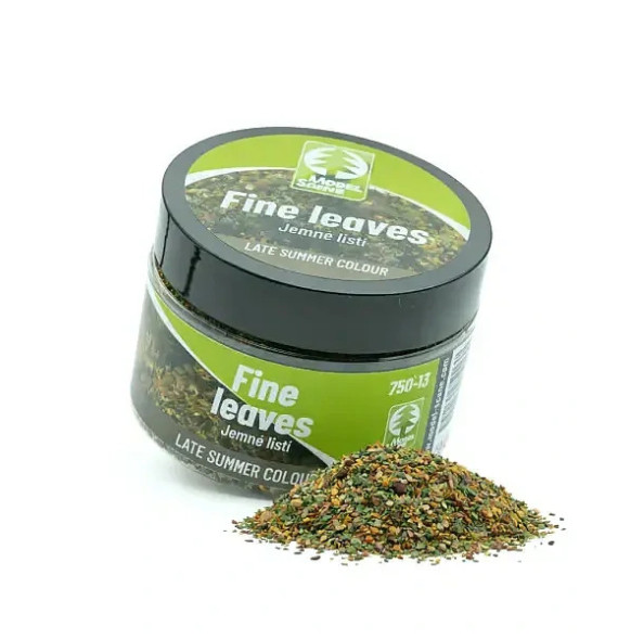 Jemné listí – pozdní léto barevné