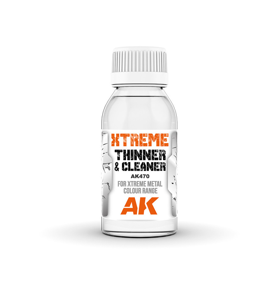 XTREME CLEANER & THINNER for Xtreme metal colour range