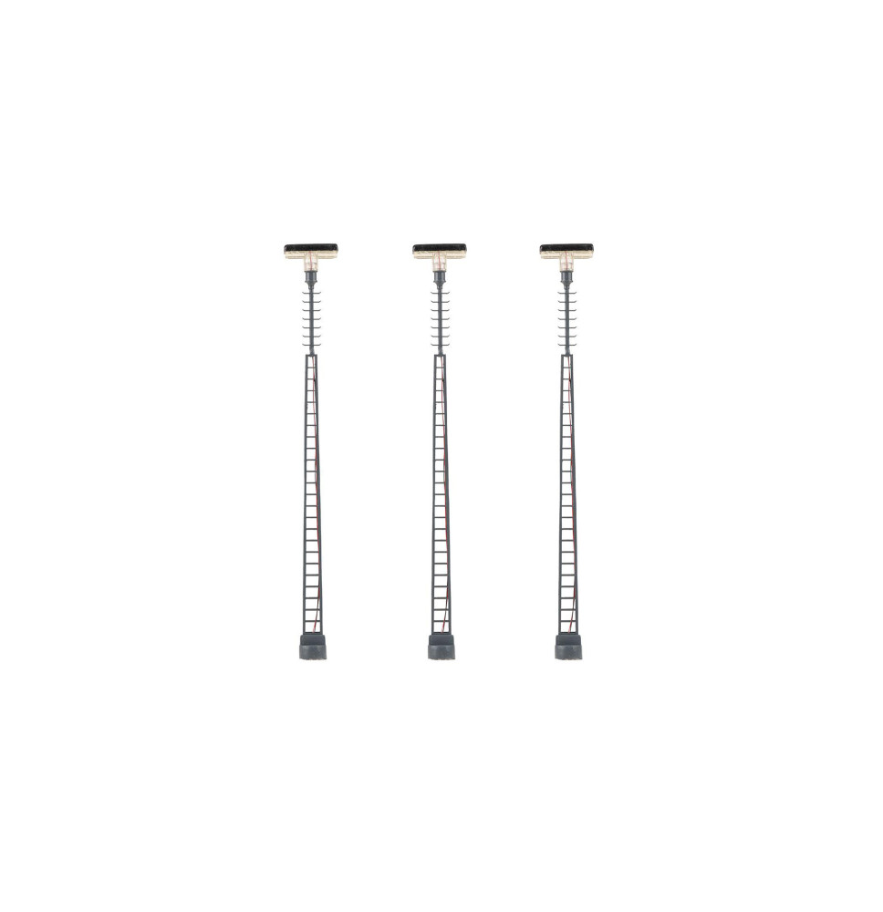 Lampa na příhradovém stožáru jednoduchá – LED studená bílá