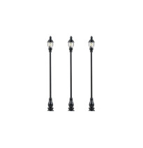 Parková lampa jednoduchá – LED teplá bílá