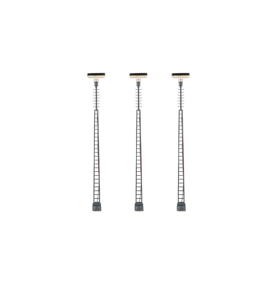 Lampa na příhradovém stožáru jednoduchá – LED teplá bílá