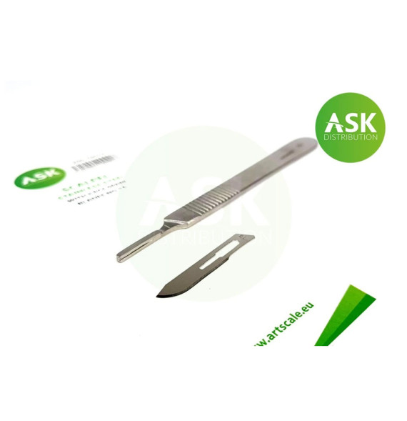 ASK skalpel s čepelemi číslo 10