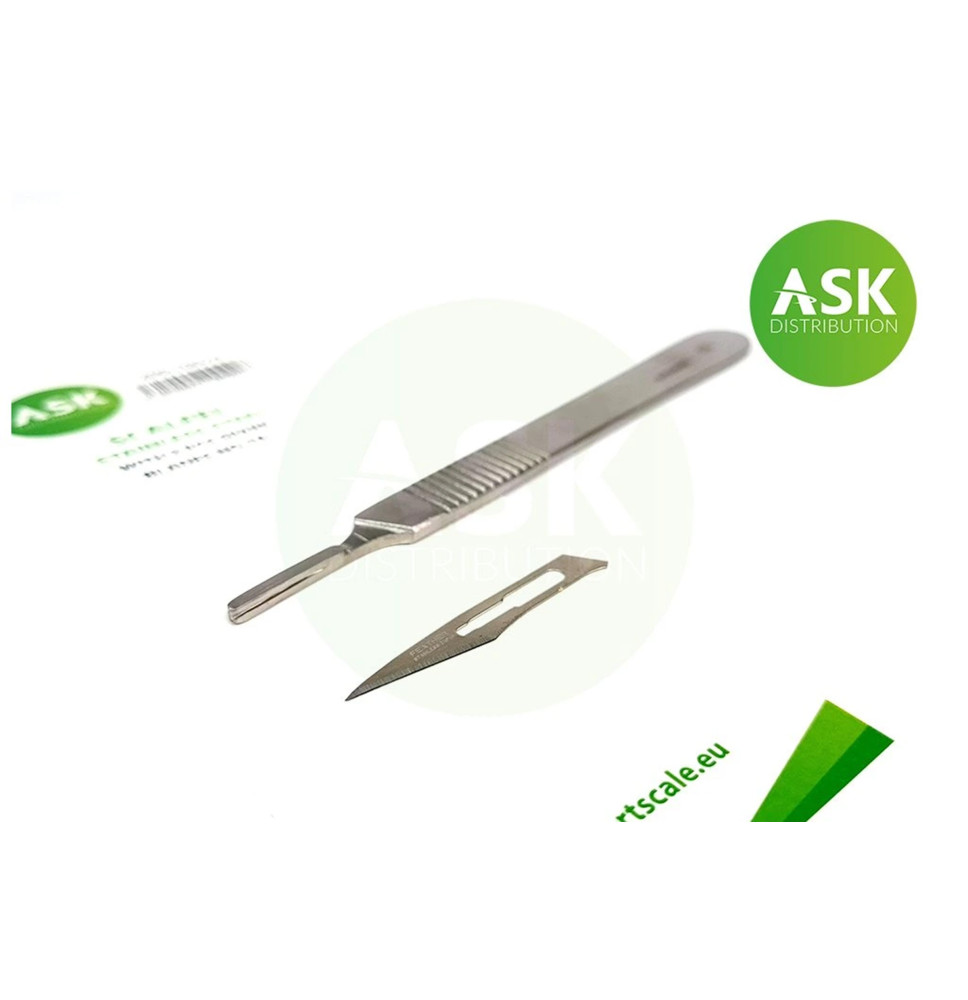 ASK skalpel s čepelemi číslo 11