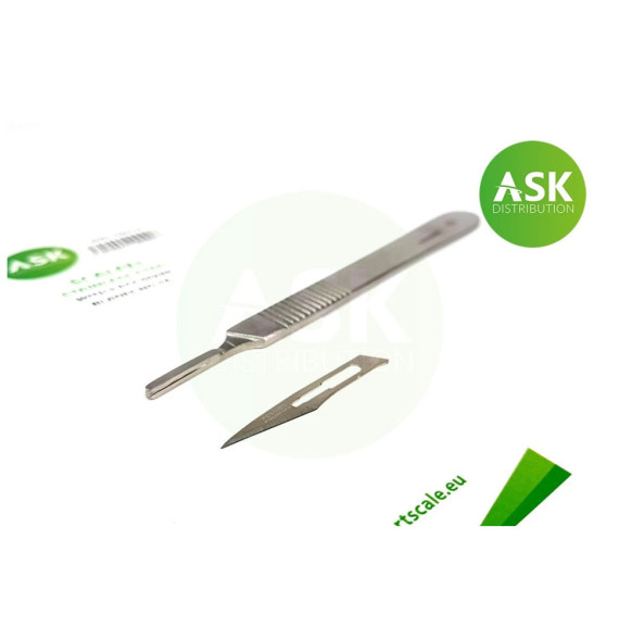 ASK skalpel s čepelemi číslo 11