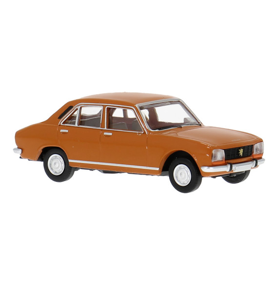 Peugeot 504 in dunkelorange