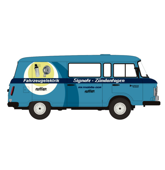 Barkas B1000 Halbbus "IFA Fahrzeugelektrik"