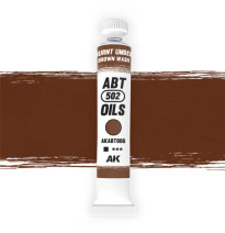 ABT 502 Burnt Umber / Brown wash