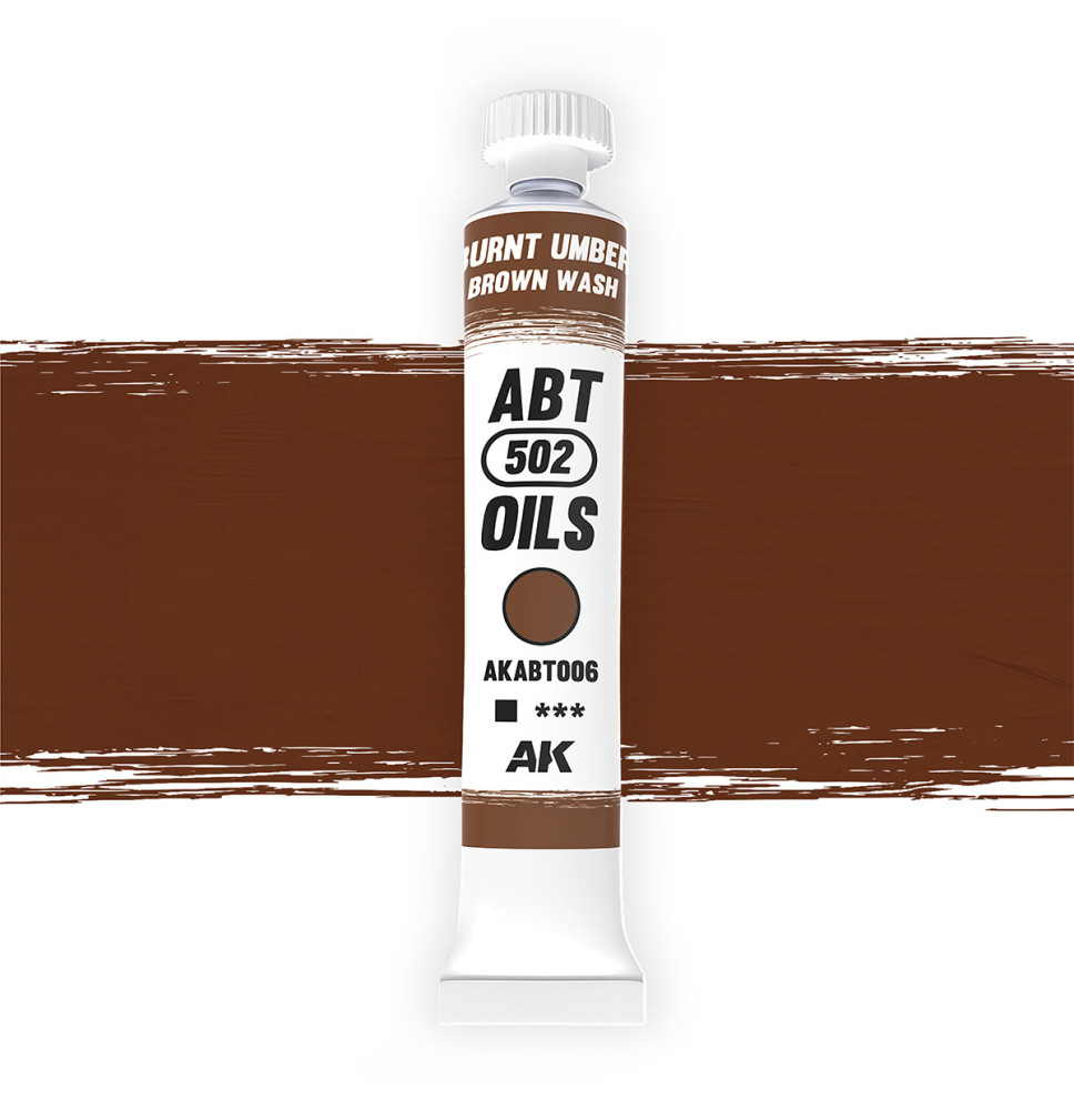 ABT 502 Burnt Umber / Brown wash