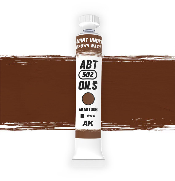 ABT 502 Burnt Umber / Brown wash