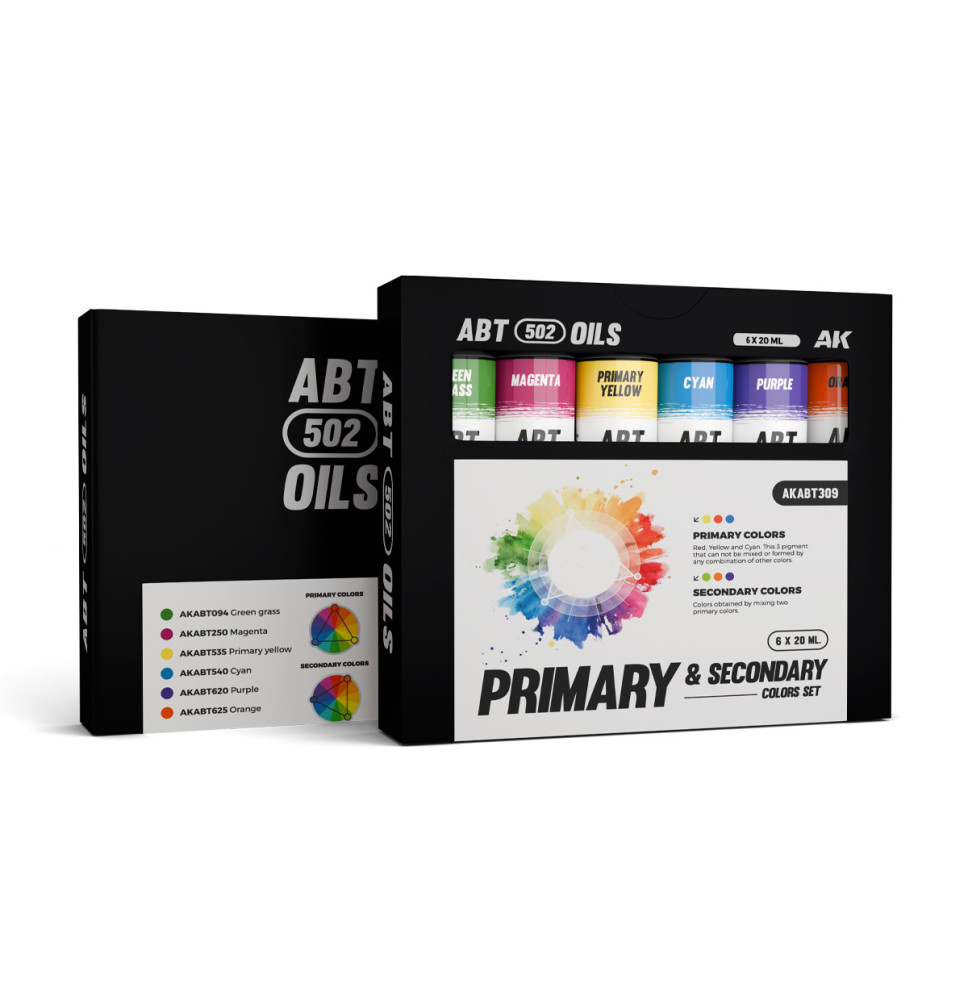 ABT 502 PRIMARY & SECONDARY COLORS SET