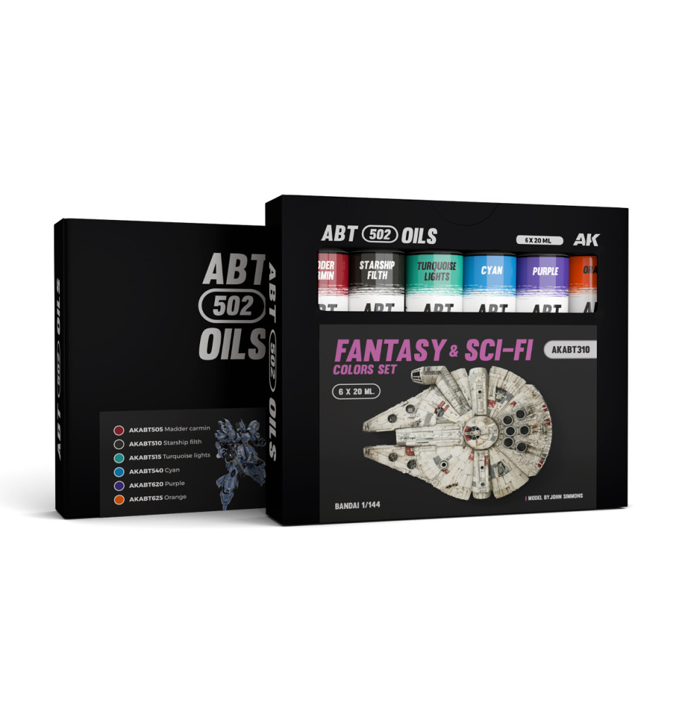 ABT 502 FANTASY & SCI-FI COLORS SET