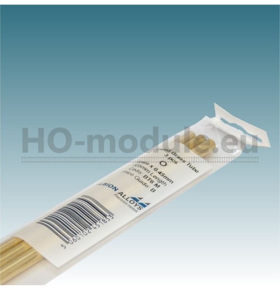 Mosazná trubička 6