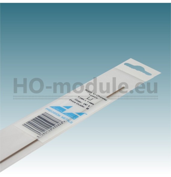 Mosazný U-profil 1x1x1mm