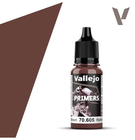 Vallejo Surface Primer 70605 – German Red Brown