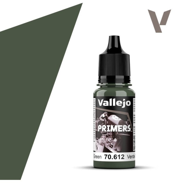 Vallejo Surface Primer 70612 – NATO Green