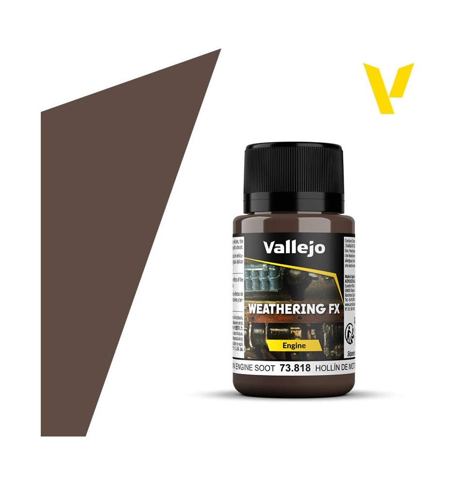 Vallejo Weathering 73818 – Brown Engine Soot