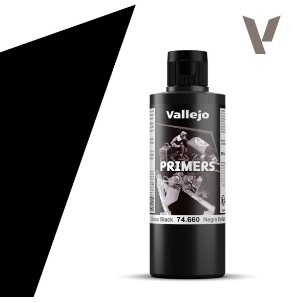 Vallejo Surface Primer 74660 – Gloss Black