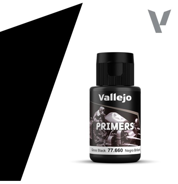 Vallejo Surface Primer 77660 – Gloss Black